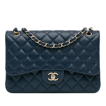 Top Quality Chanel Jumbo Classic Caviar Double Flap (SHG-Ar5FRd)
