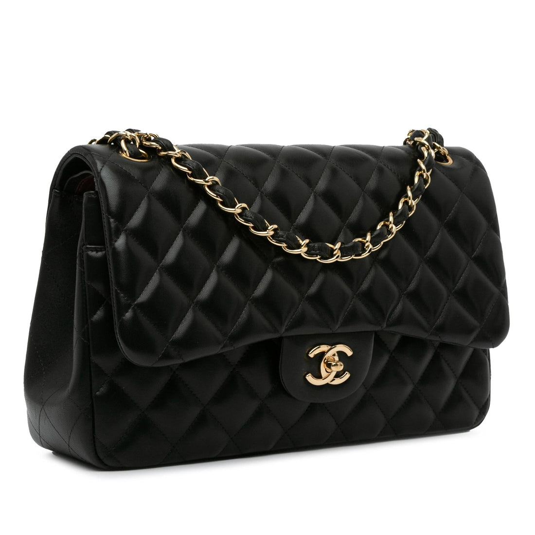 Top Quality Chanel Jumbo Classic Lambskin Double Flap (SHG-0LaKgj)