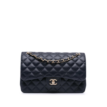 Top Quality Chanel Jumbo Classic Lambskin Double Flap (SHG-byKwiG)