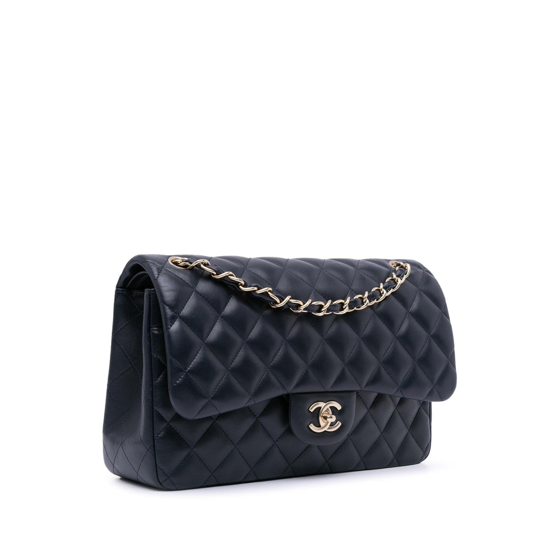 Top Quality Chanel Jumbo Classic Lambskin Double Flap (SHG-byKwiG)
