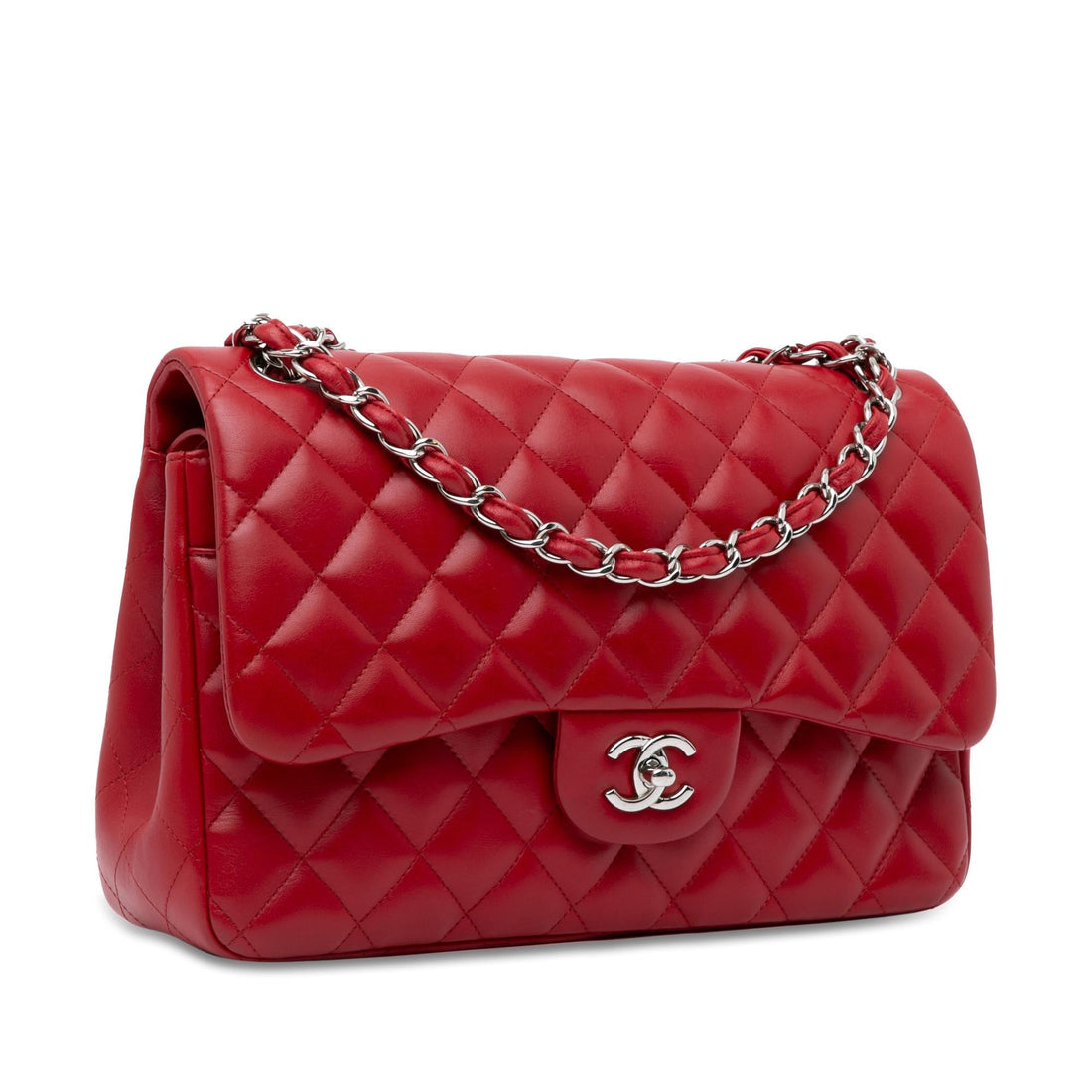 Top Quality Chanel Jumbo Classic Lambskin Double Flap (SHG-a647GD)