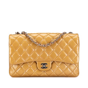 Top Quality Chanel Jumbo Classic Patent 3 Compartment Flap (SHG-YA4Qjj)