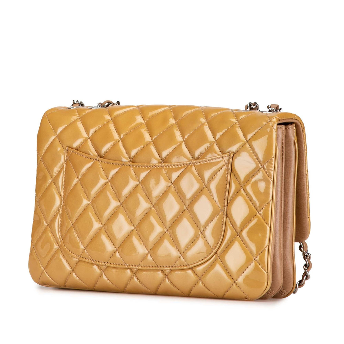 Top Quality Chanel Jumbo Classic Patent 3 Compartment Flap (SHG-YA4Qjj)