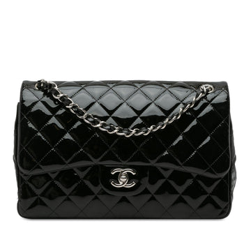 Top Quality Chanel Jumbo Classic Patent Double Flap (SHG-gJqseL)