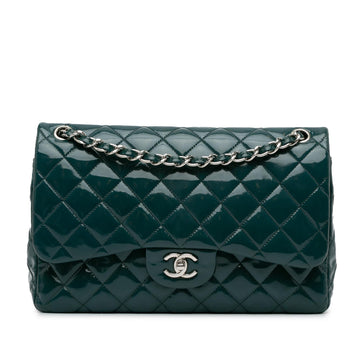 Top Quality Chanel Jumbo Classic Patent Double Flap (SHG-A8oS33)