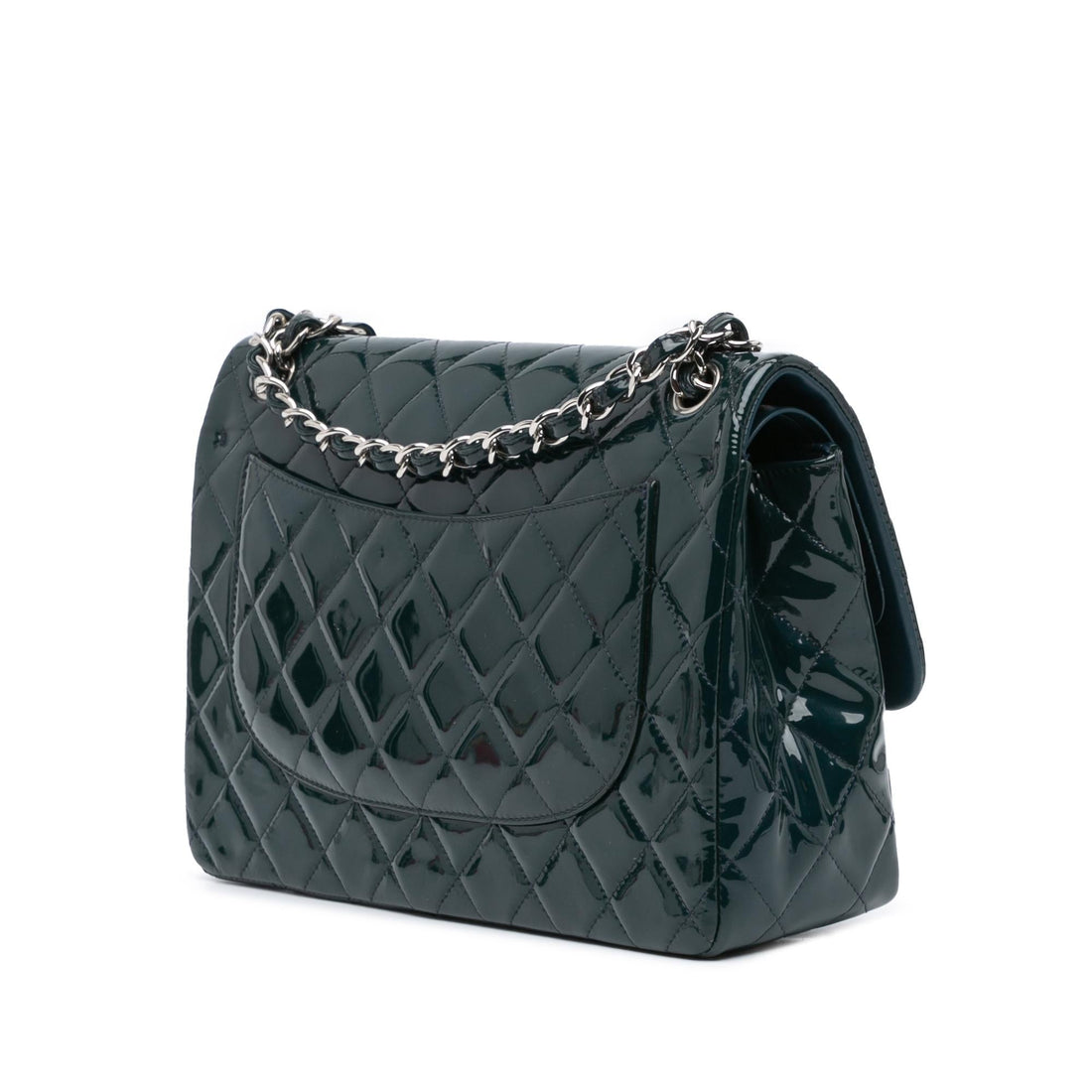 Top Quality Chanel Jumbo Classic Patent Double Flap (SHG-1iWSwn)