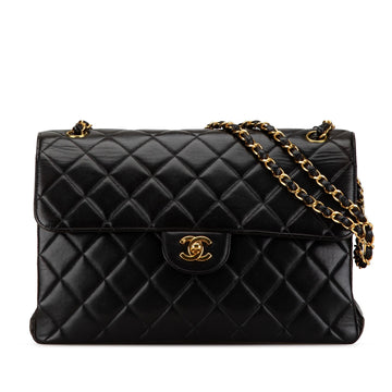 Top Quality Chanel Jumbo Lambskin Double Sided Flap (SHG-DFQlNW)