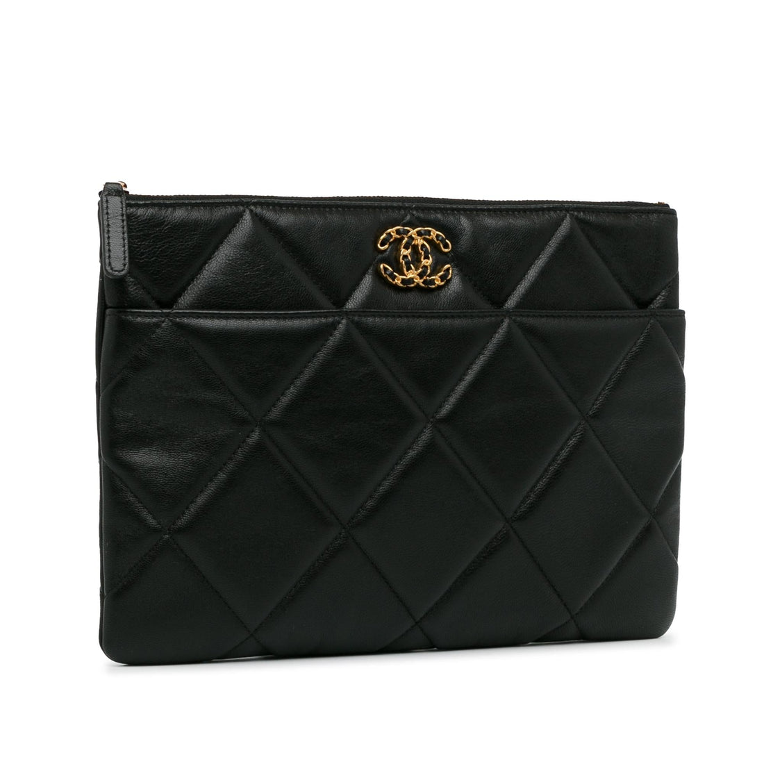 Top Quality Chanel Lambskin 19 Clutch Bag (SHG-iQPavE)
