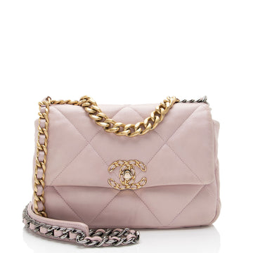Top Quality Chanel Lambskin 19 Medium Flap Shoulder Bag (SHF-YSbPqL)