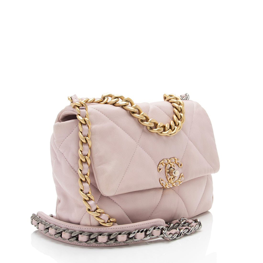 Top Quality Chanel Lambskin 19 Medium Flap Shoulder Bag (SHF-YSbPqL)