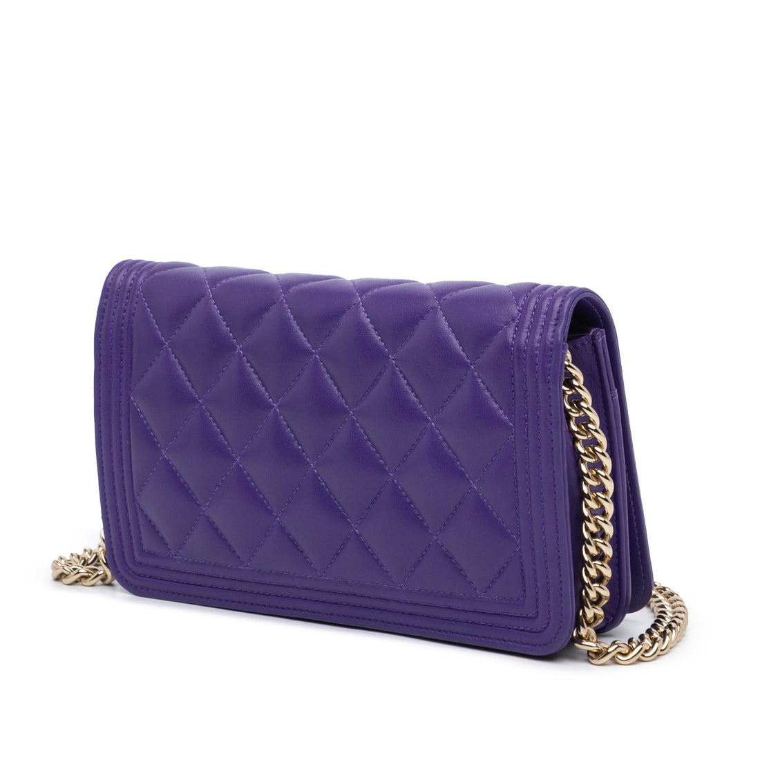 Top Quality Chanel Lambskin Boy Wallet on Chain (SHG-k6ItiX)