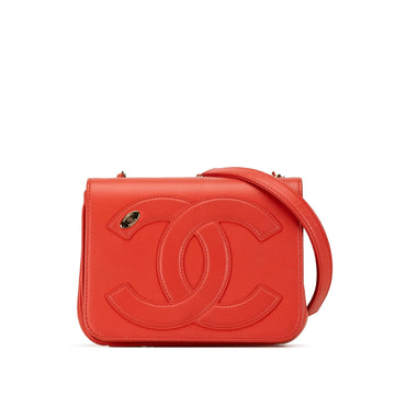 Top Quality Chanel Lambskin CC Mania Flap (SHG-tji0DD)