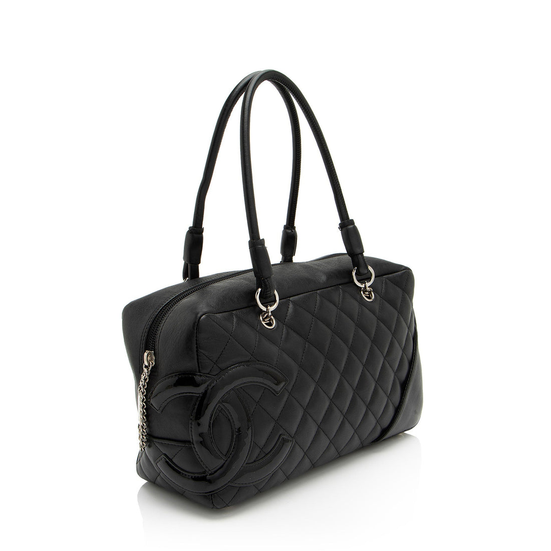 Top Quality Chanel Lambskin Ligne Cambon Shopper Shoulder Bag (SHF-MaOmWR)