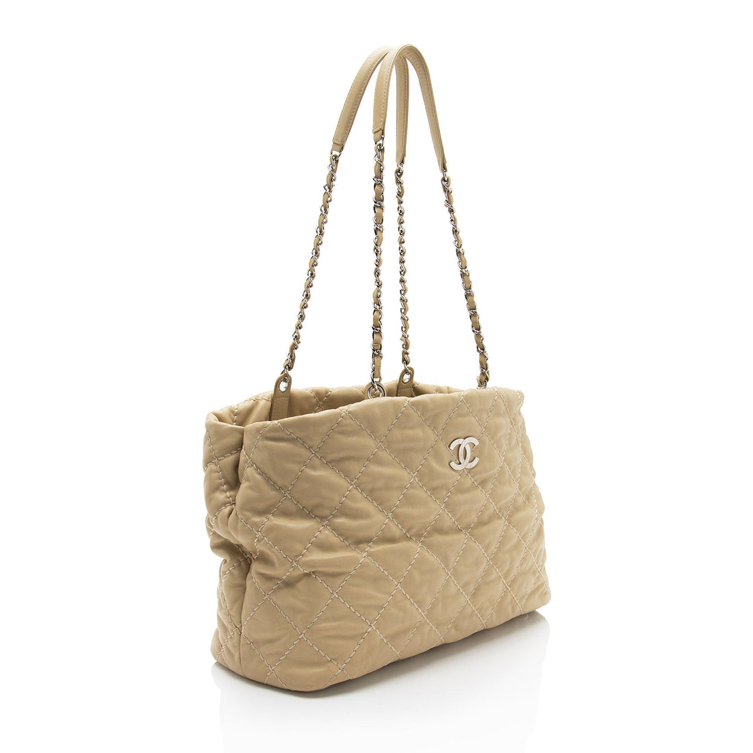 Top Quality Chanel Lambskin Love Me Tender Large Tote (SHF-VAozPR)