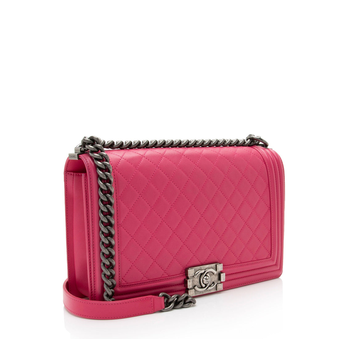 Top Quality Chanel Lambskin New Medium Boy Bag (SHF-2YKZSp)