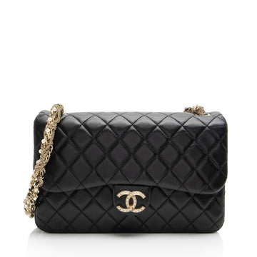 Top Quality Chanel Lambskin Pearl CC Westminster Medium Flap Bag (SHF-UG5hqQ)