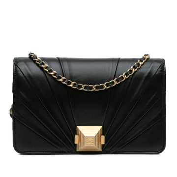 Top Quality Chanel Lambskin Pyramid Wallet On Chain (SHG-Xyd0cJ)