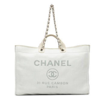 Top Quality Chanel Large Canvas Deauville Tote (SHG-bO4Jvd)