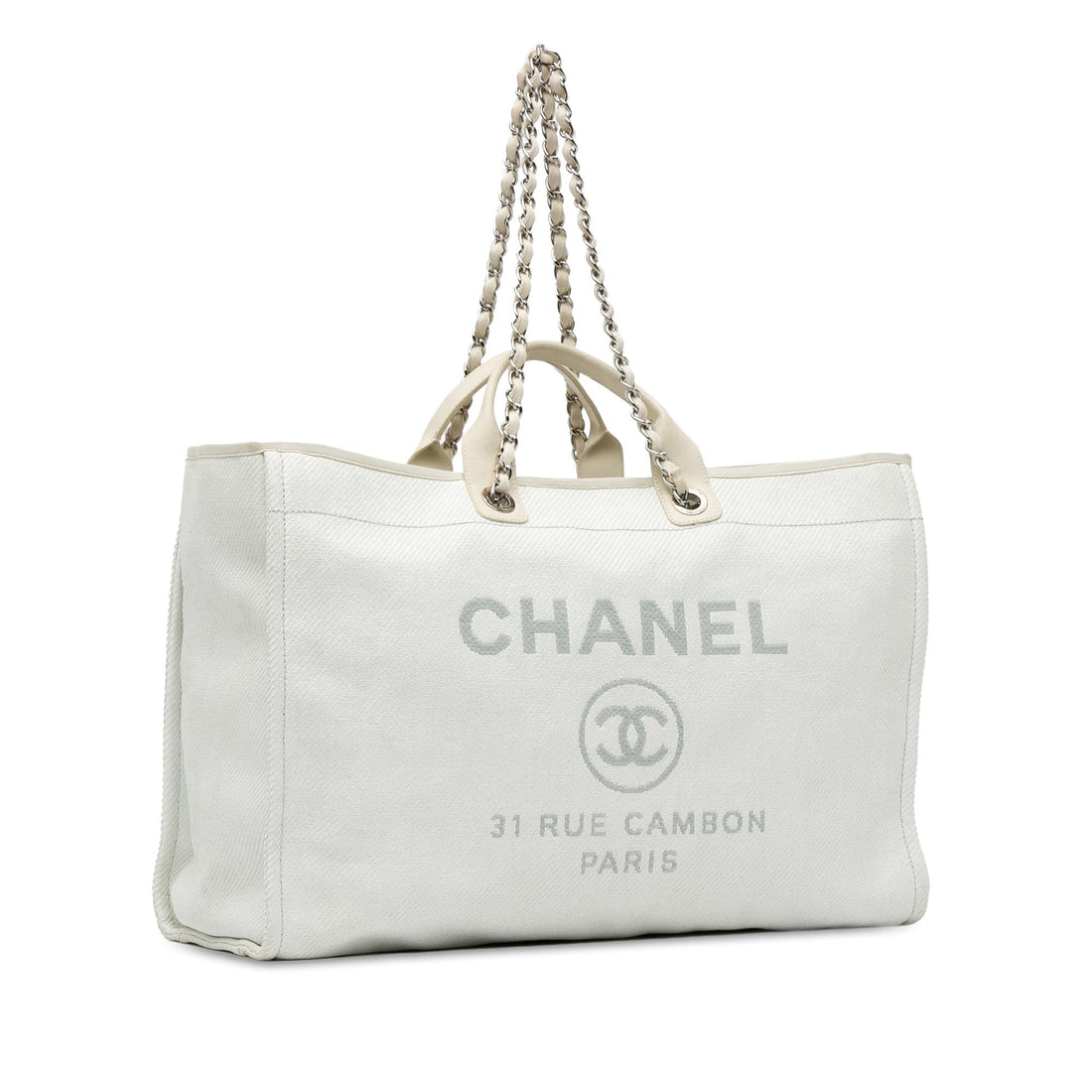 Top Quality Chanel Large Canvas Deauville Tote (SHG-bO4Jvd)