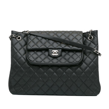 Top Quality Chanel Large Caviar Flap Shopping Tote (SHG-UY8l1Y)