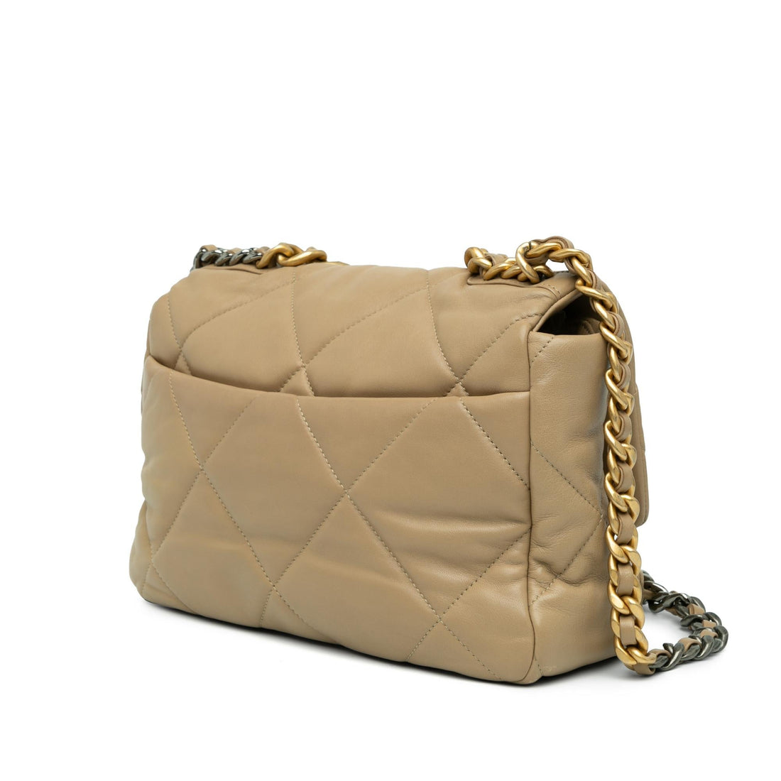 Top Quality Chanel Large Lambskin 19 Flap (SHG-vGvWsz)