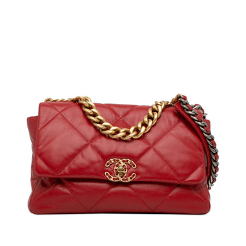 Top Quality Chanel Large Lambskin 19 Flap (SHG-e7Nnlk)