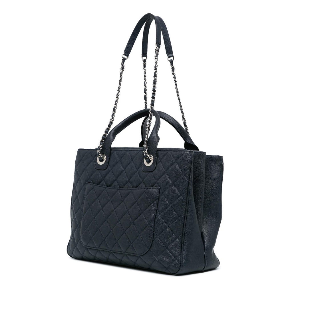 Top Quality Chanel Large Quilted Caviar Urban Companion Tote (SHG-AColdS)