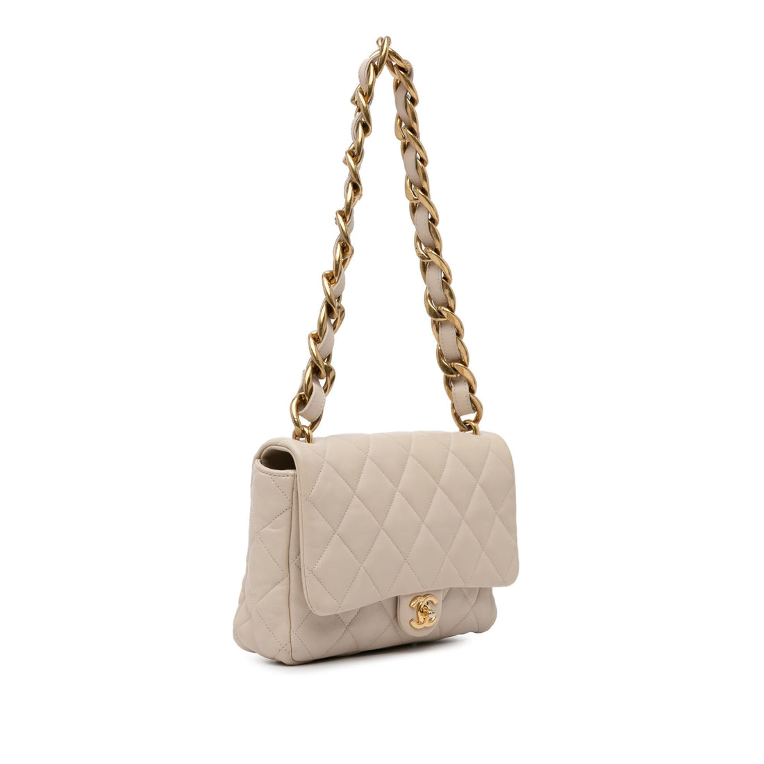 Top Quality Chanel Large Quilted Lambskin Funky Town Flap (SHG-ZZeFwF)