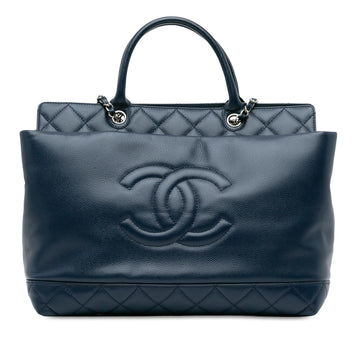 Top Quality Chanel Large Soft Caviar Leather Top Handle Tote (SHG-5ufwRD)
