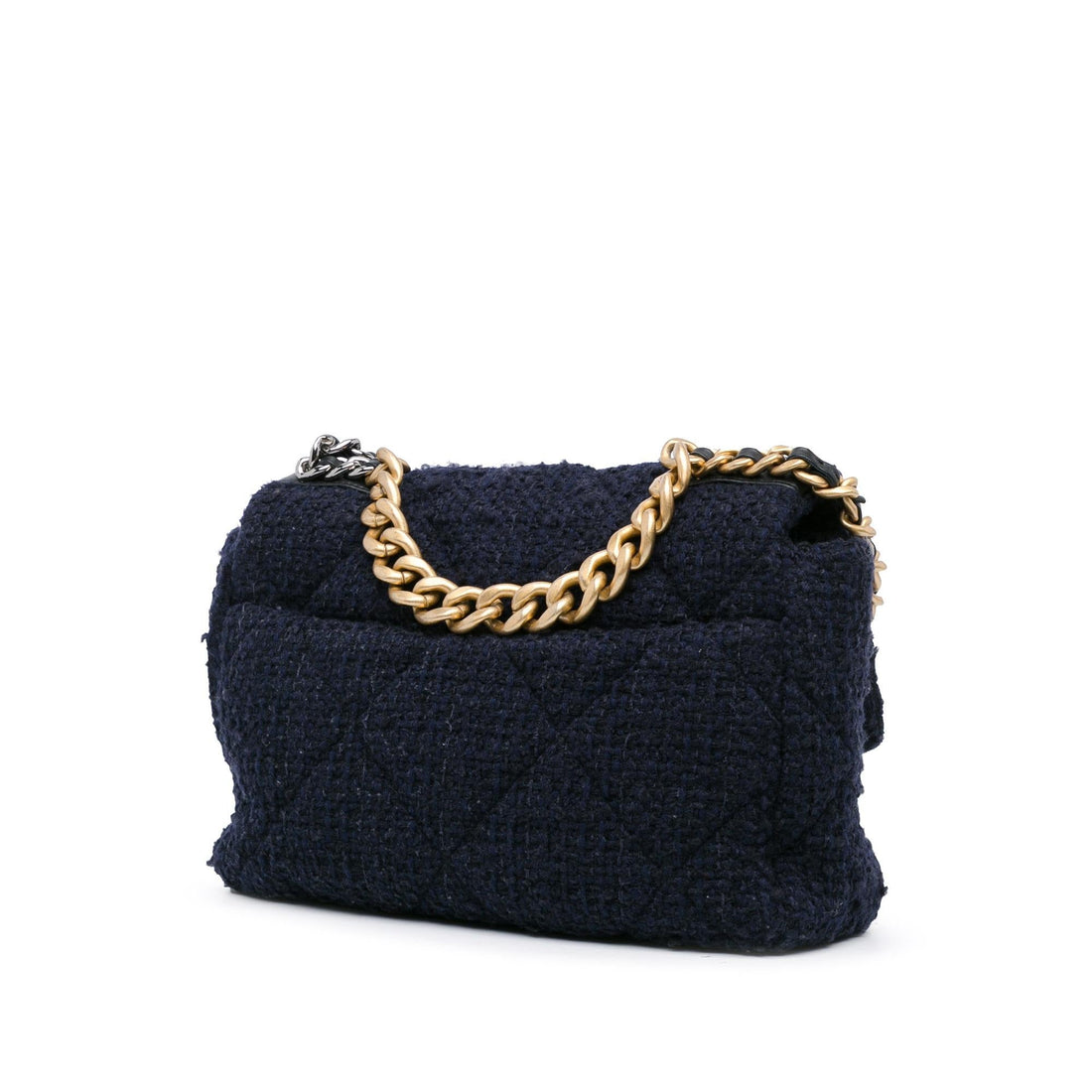 Top Quality Chanel Large Tweed 19 Flap (SHG-9y26hz)