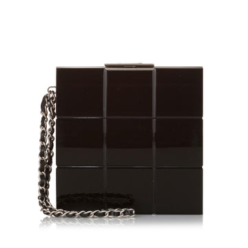 Top Quality Chanel Lucite Minaudiere Perspex Clutch Bag (SHG-n1w3Mj)