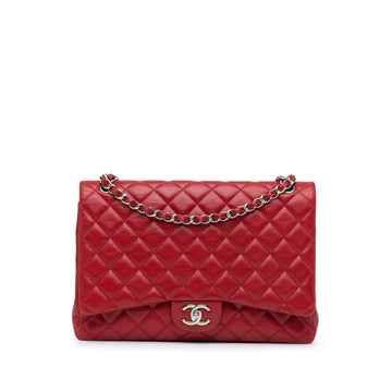 Top Quality Chanel Maxi Classic Caviar Double Flap (SHG-vQWBwP)