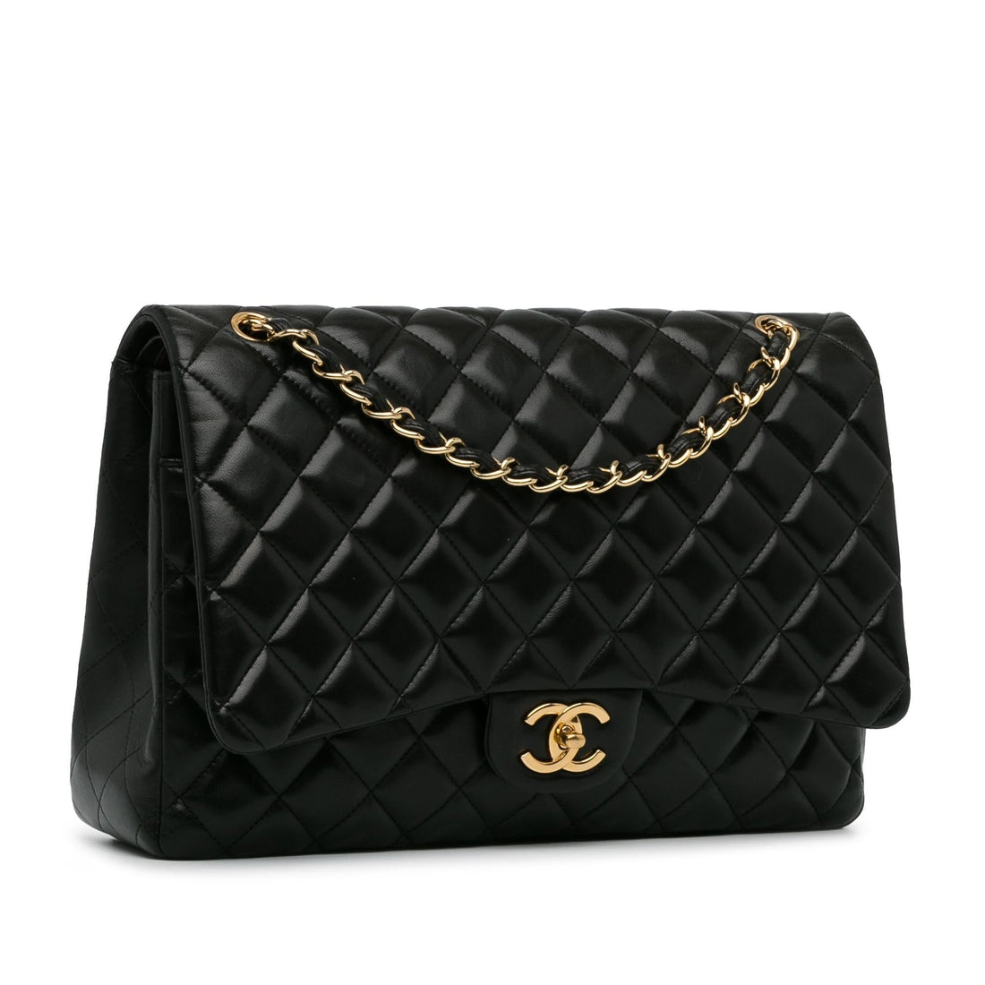 Top Quality Chanel Maxi Classic Lambskin Double Flap (SHG-UilY6L)