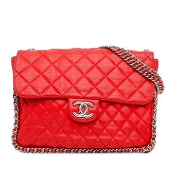 Top Quality Chanel Maxi Washed Lambskin Chain Around Flap (SHG-PHFWWT)