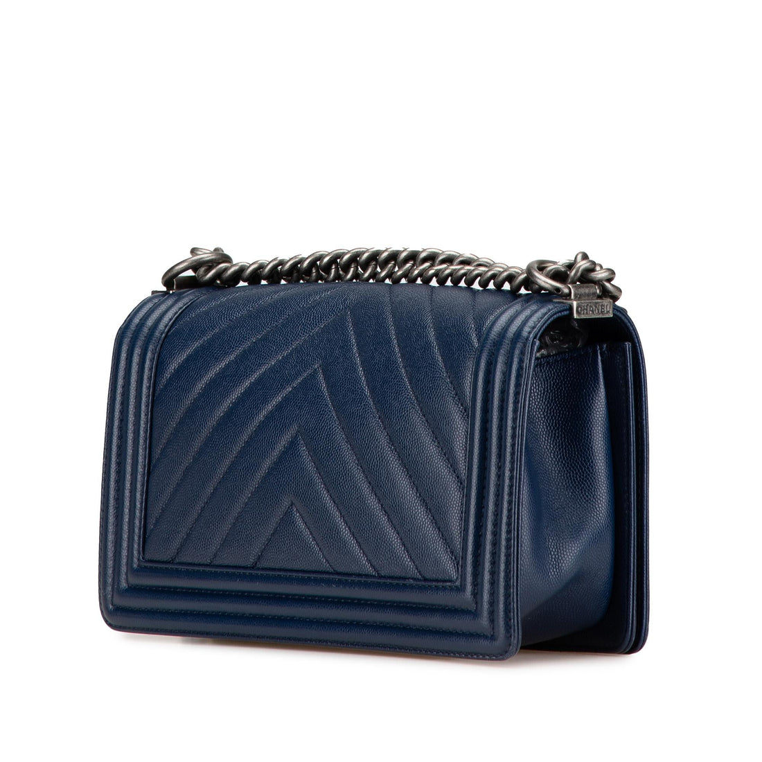 Top Quality Chanel Medium Chevron Caviar Boy Flap (SHG-74IHyq)
