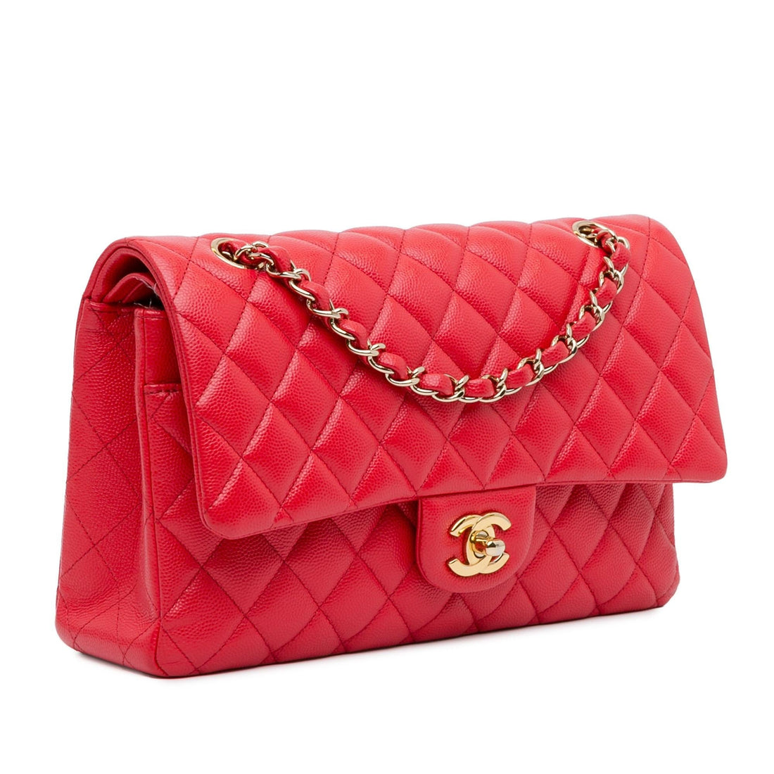 Top Quality Chanel Medium Classic Caviar Double Flap (SHG-Pe4Lry)