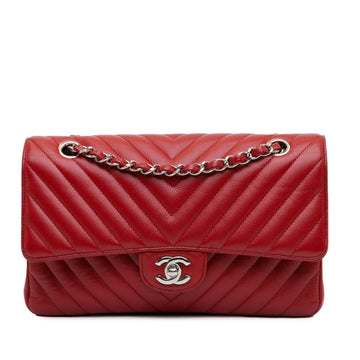 Top Quality Chanel Medium Classic Chevron Caviar Double Flap (SHG-yLe4XT)