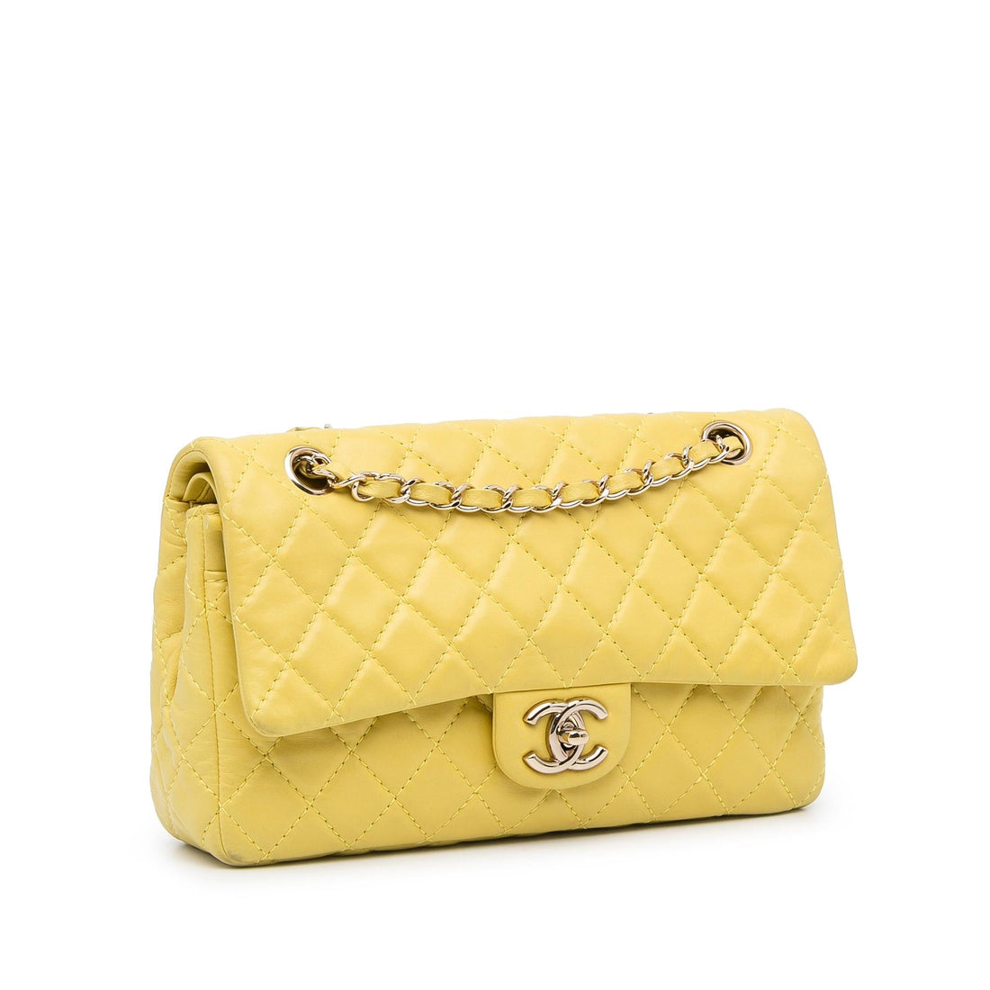 Top Quality Chanel Medium Classic Double Stitch Calfskin Double Flap (SHG-0SsqmO)