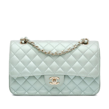 Top Quality Chanel Medium Classic Iridescent Lambskin Double Flap (SHG-Ob6y5v)