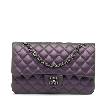 Top Quality Chanel Medium Classic Iridescent Lambskin Double Flap (SHG-66SdYg)