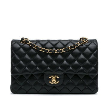 Top Quality Chanel Medium Classic Lambskin Double Flap (SHG-ABhfkF)