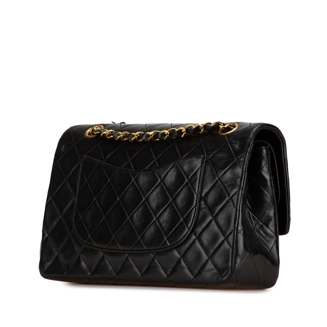 Top Quality Chanel Medium Classic Lambskin Double Flap (SHG-EItNre)