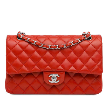 Top Quality Chanel Medium Classic Lambskin Double Flap (SHG-E5gZeT)