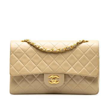Top Quality Chanel Medium Classic Lambskin Double Flap (SHG-fJM1Y8)