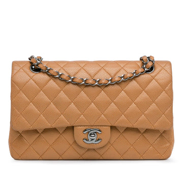Top Quality Chanel Medium Classic Metallic Caviar Double Flap (SHG-VjNNbF)