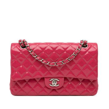 Top Quality Chanel Medium Classic Patent Double Flap (SHG-gwOeOo)