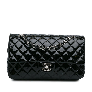 Top Quality Chanel Medium Classic Patent Double Flap (SHG-RxvttZ)