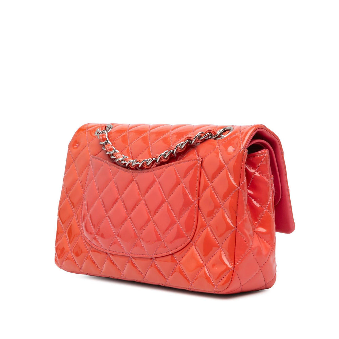 Top Quality Chanel Medium Classic Patent Double Flap (SHG-ttUdn4)