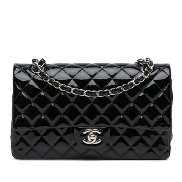 Top Quality Chanel Medium Classic Patent Double Flap (SHG-p8CfGS)