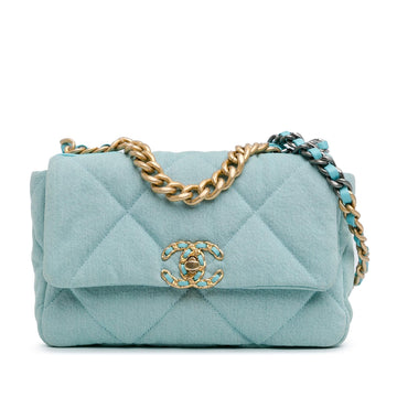 Top Quality Chanel Medium Denim 19 Flap Bag (SHG-eoEooV)